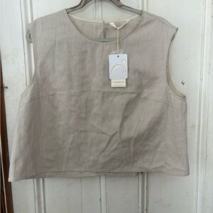 Commense Light Beige Tank Top